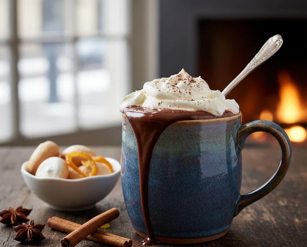 CIOCCOLATA CALDA DENSA ALLA FRANCESE