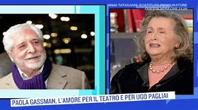 UGO PAGLIAI PAOLA GASSMAN CI HA LASCIATI UGO PAGLIAI PAOLA GASSMAN CI HA LASCIATI