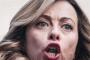 GIORGIA MELONI GRINTA