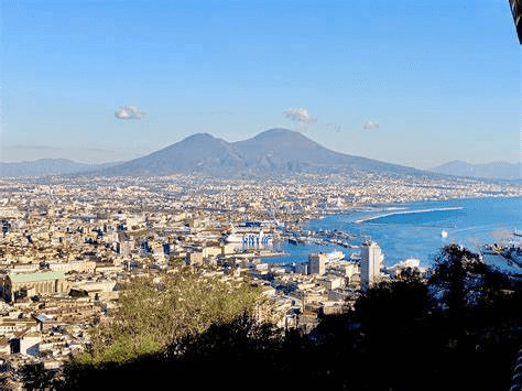 GOLFO DI NAPOLI VISTA DEL GOLFO DI NAPOLI