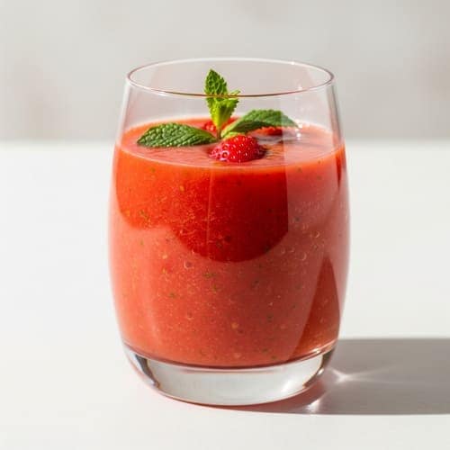 Frullato Pomodoro Fragole e Menta