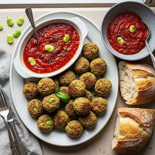 POLPETTE DI FAVE, CHE BONTA'