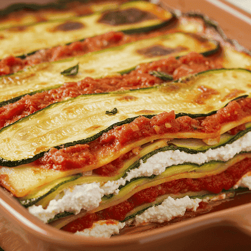 LASAGNE DI ZUCCHINE FRESCHE E GOLOSE