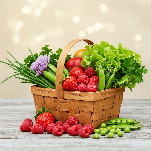 MAGGIO: ESPLOSIONE DI FRUTTA E VERDURA