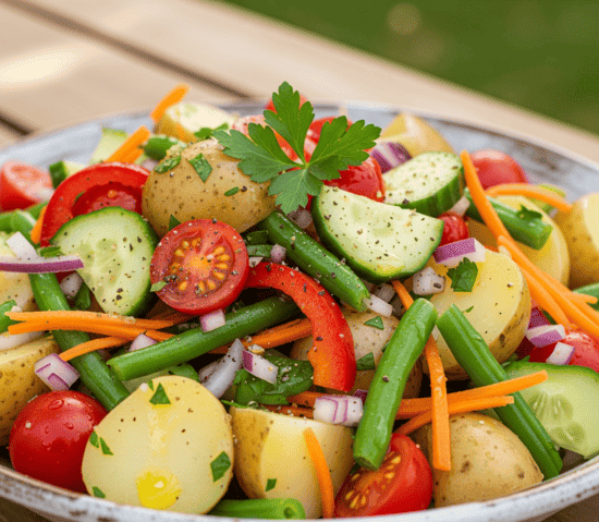 Insalata di Patate con Verdure