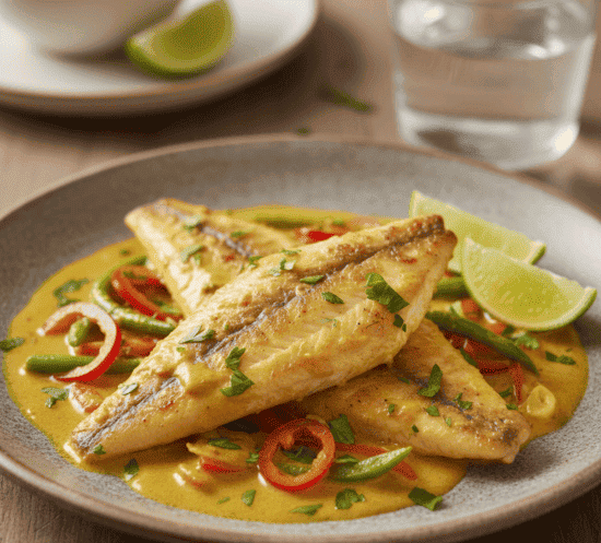 Filetto di Sogliole al Curry: un Piatto Semplice e Raffinato.