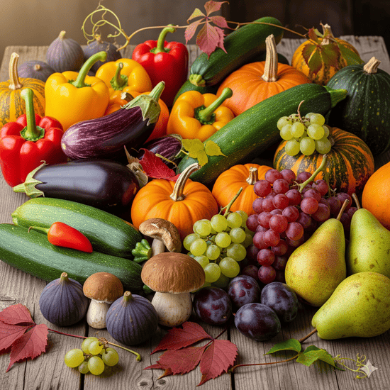 Frutta e Verdura di Settembre: I Sapori Freschi dell’Autunno