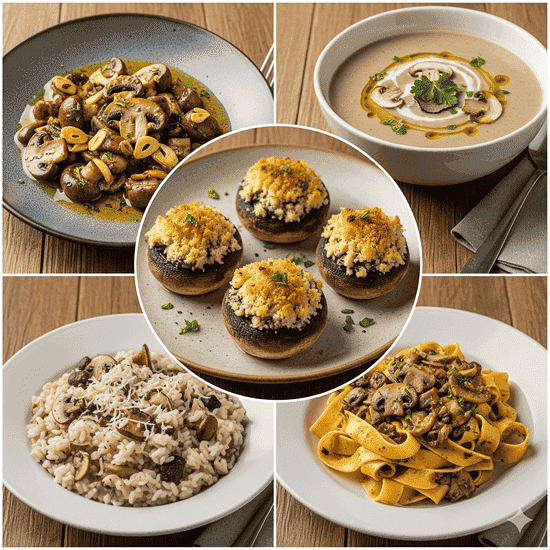 Funghi 5 Ricette Gustose: un Viaggio nei Sapori Autunnali