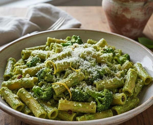 ZITI SPEZZATI ALLA CREMA DI BROCCOLI
