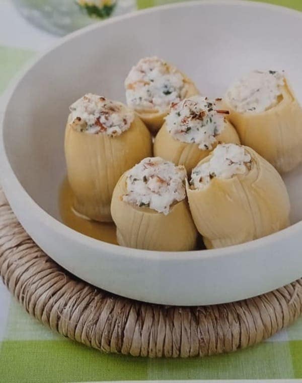 CUORI DI CARCIOFI AI FORMAGGI