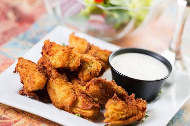 CARCIOFI FRITTI IN FRIGGITRICE AD ARIA