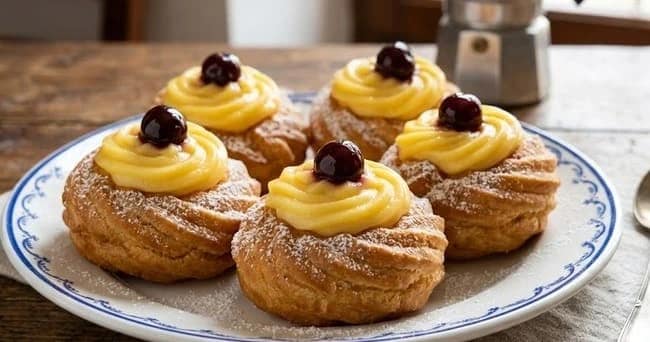 Zeppole di San Giuseppe PERFETTE in 60 secondi!