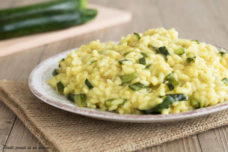 RISOTTO ALLE ZUCCHINE RISOTTO ALLE ZUCCHINE